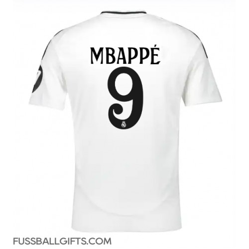 Real Madrid Kylian Mbappe #9 Fußballbekleidung Heimtrikot 2024-25 Kurzarm